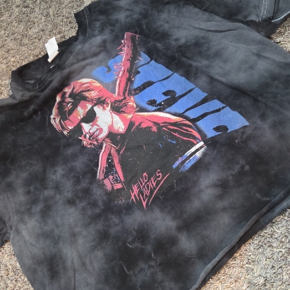 Netflix Stranger Things Steve Harrington Cropped Tee Nwot - Picture 4 of 4